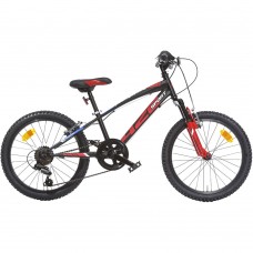Bicicleta copii Dino Bikes 20 MTB baieti Sport negru cu 6 viteze si suspensie Bicicleta copii Dino Bikes 20 MTB baieti Sport negru cu 6 viteze si suspensie