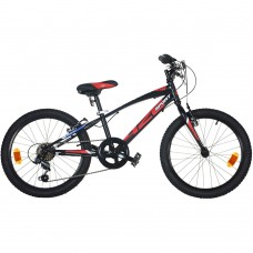 Bicicleta copii Dino Bikes 20 MTB baieti Sport negru cu 6 viteze Bicicleta copii Dino Bikes 20 MTB baieti Sport negru cu 6 viteze