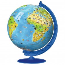 Puzzle 3D Copii Globul Lumii 180 Piese Ravensburger