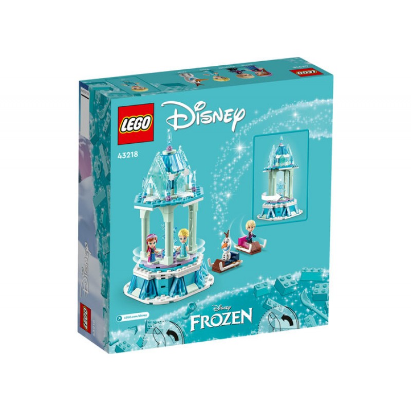 Caruselul Magic al Annei si al Elsei LEGO Disney 43218