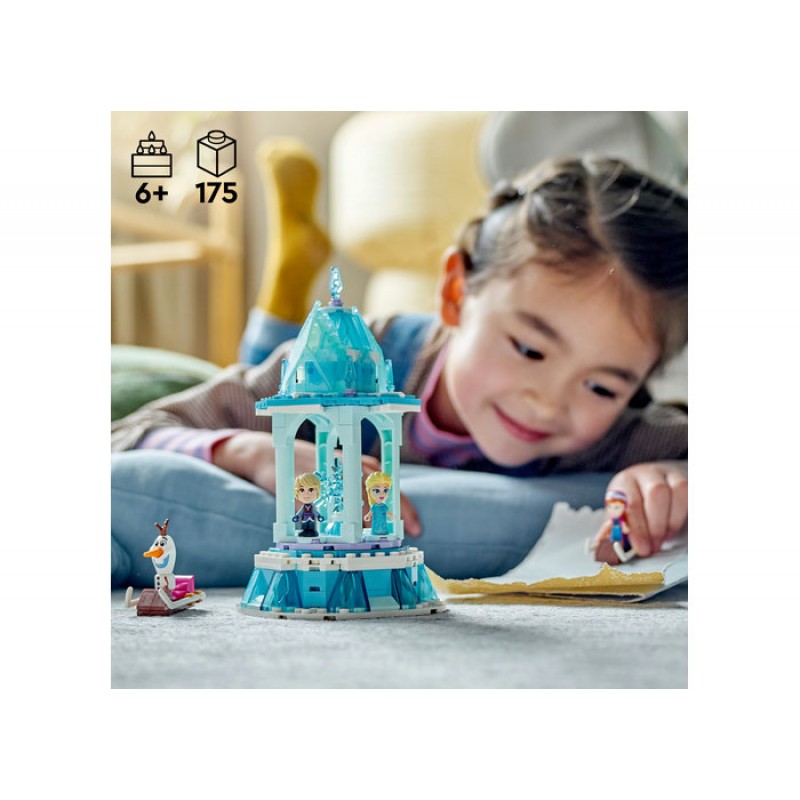 Caruselul Magic al Annei si al Elsei LEGO Disney 43218