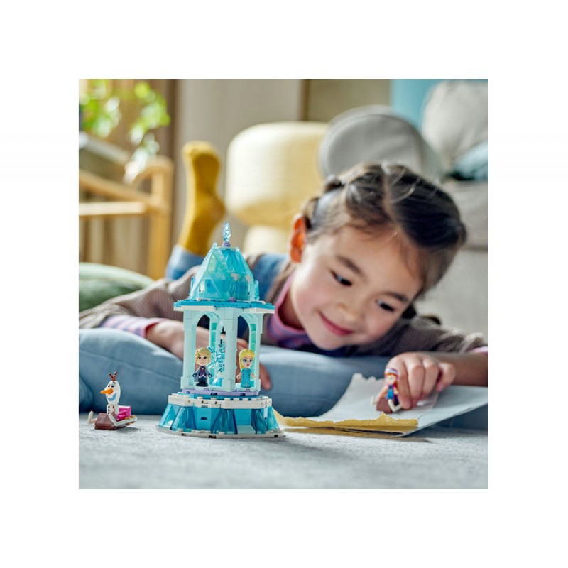 Caruselul Magic al Annei si al Elsei LEGO Disney 43218