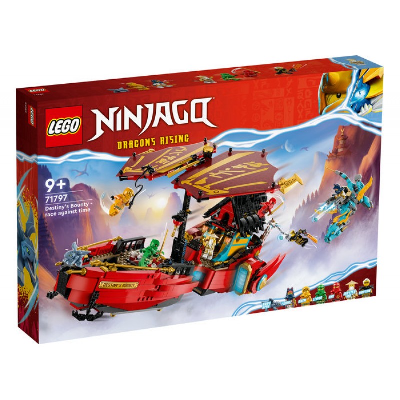Destiny's Bounty cursa contra timp LEGO Ninjago 71797