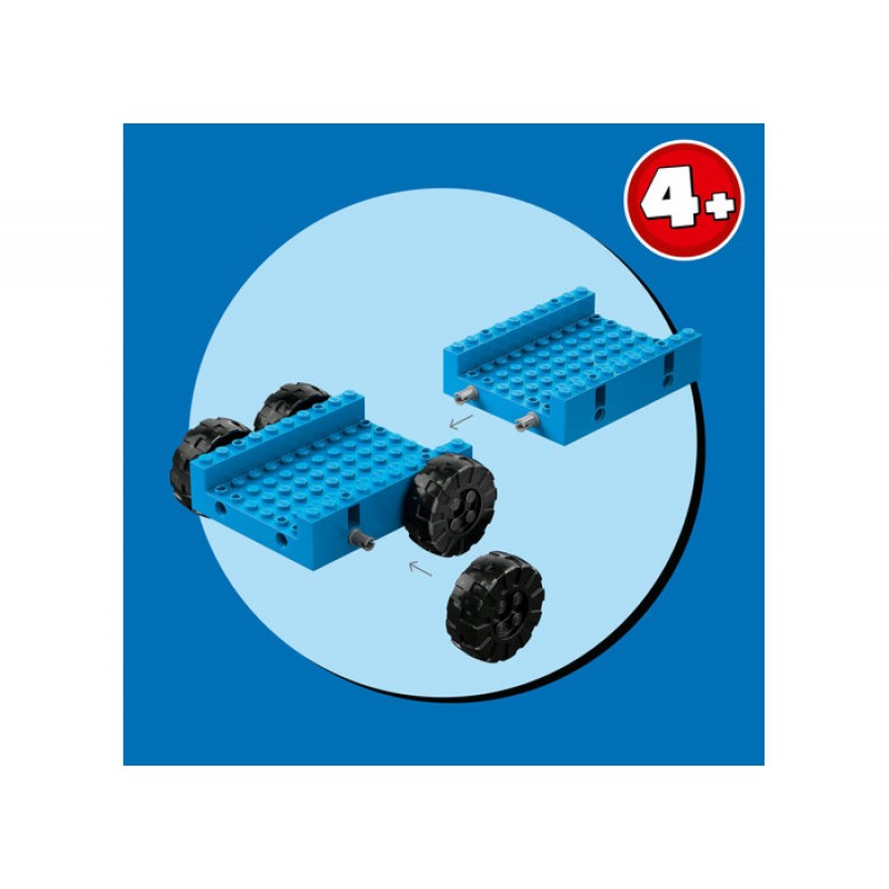 Camioane de constructie si macara cu bila pentru demolari LEGO City 60391
