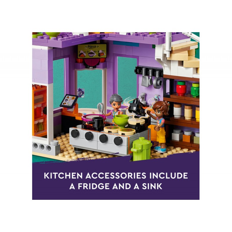 Bucataria comunitatii din orasul Heartlake LEGO Friends 41747