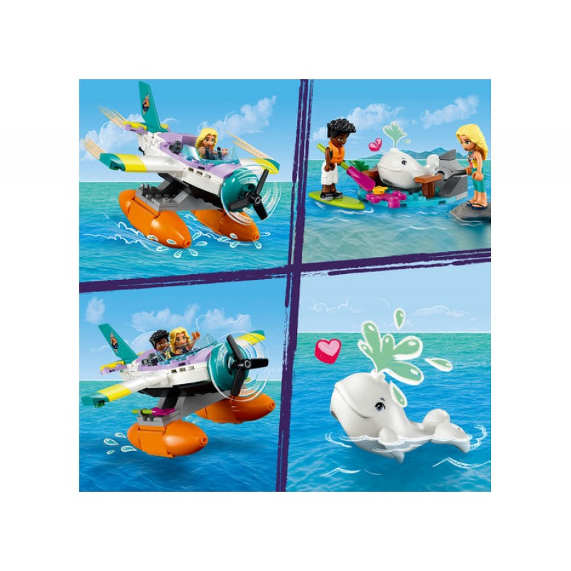 Avion de salvare pe mare LEGO Friends 41752
