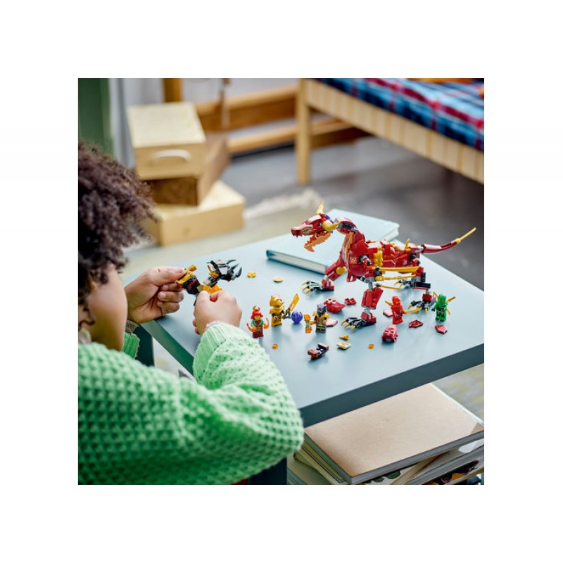 Dragonul de lava LEGO Ninjago 71793