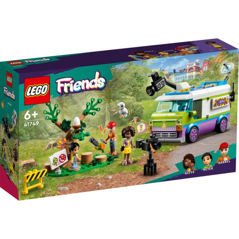 Studio mobil de stiri LEGO Friends 41749