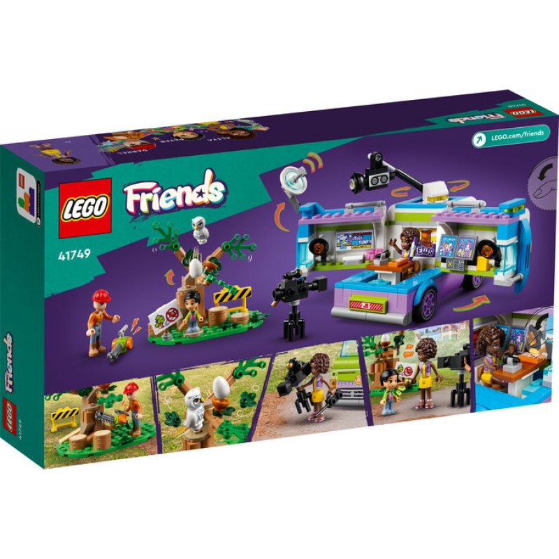 Studio mobil de stiri LEGO Friends 41749