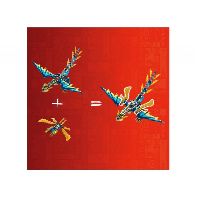 Dragonul Elemental vs Robotul Imparatesei LEGO Ninjago 71796