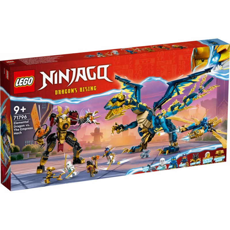Dragonul Elemental vs Robotul Imparatesei LEGO Ninjago 71796