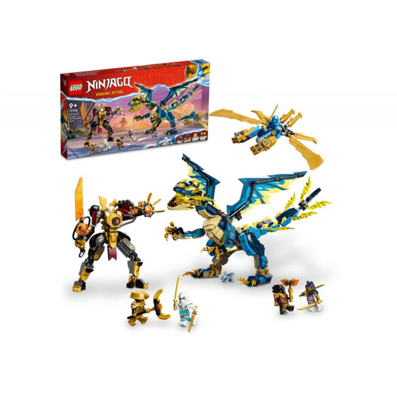 Dragonul Elemental vs Robotul Imparatesei LEGO Ninjago 71796