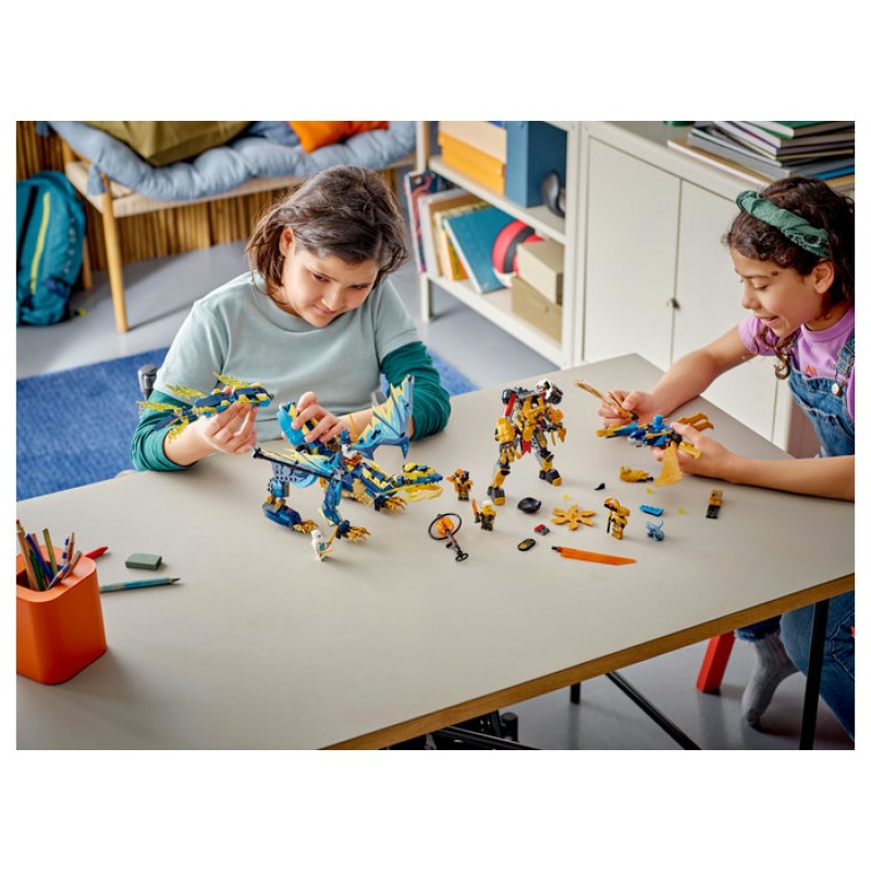 Dragonul Elemental vs Robotul Imparatesei LEGO Ninjago 71796