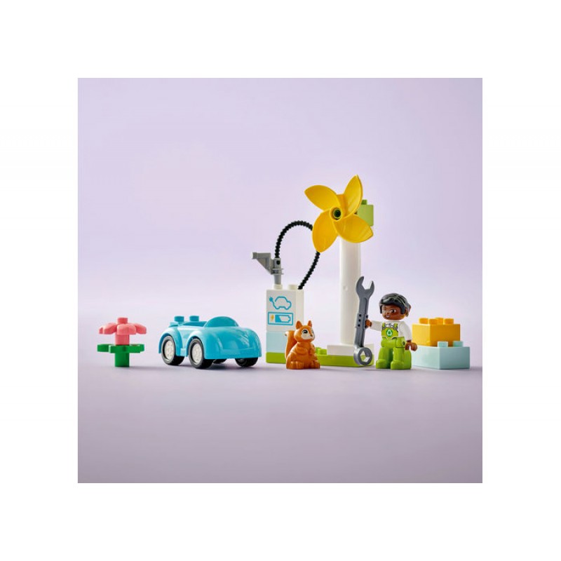 Turbina eoliana si masina electrica LEGO Duplo 10985