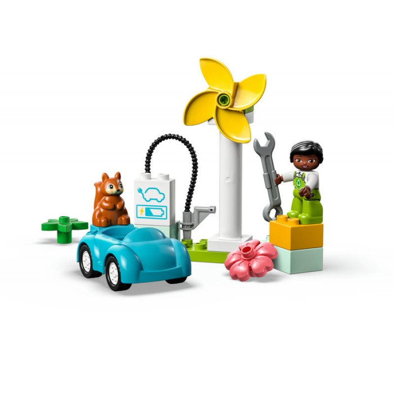 Turbina eoliana si masina electrica LEGO Duplo 10985