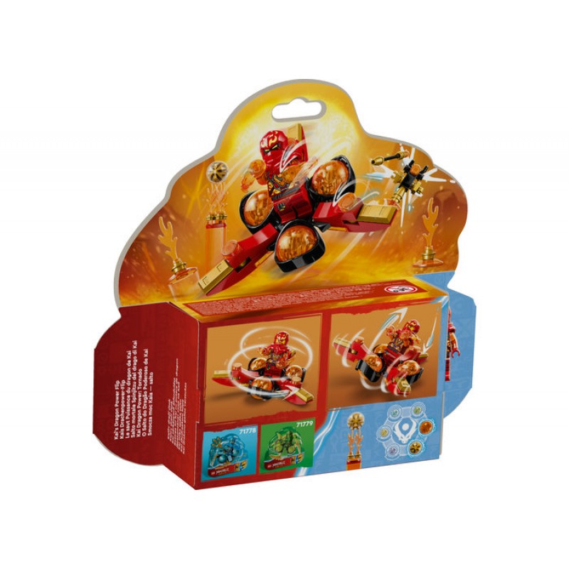 Rotirea Spinjitzu al lui Kai cu puterea dragonului LEGO Ninjago 71777