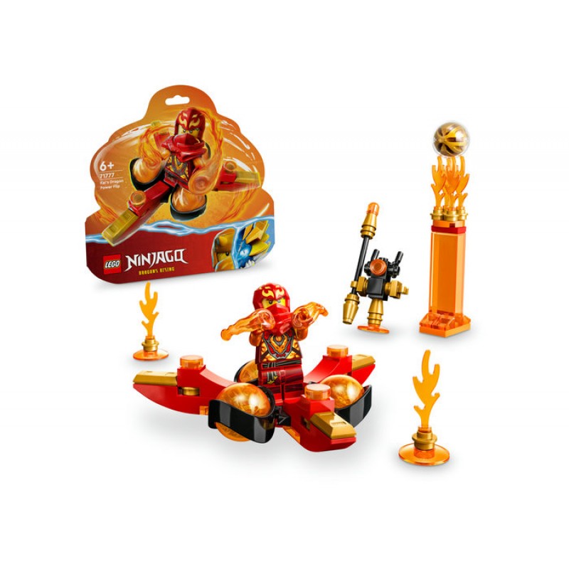 Rotirea Spinjitzu al lui Kai cu puterea dragonului LEGO Ninjago 71777