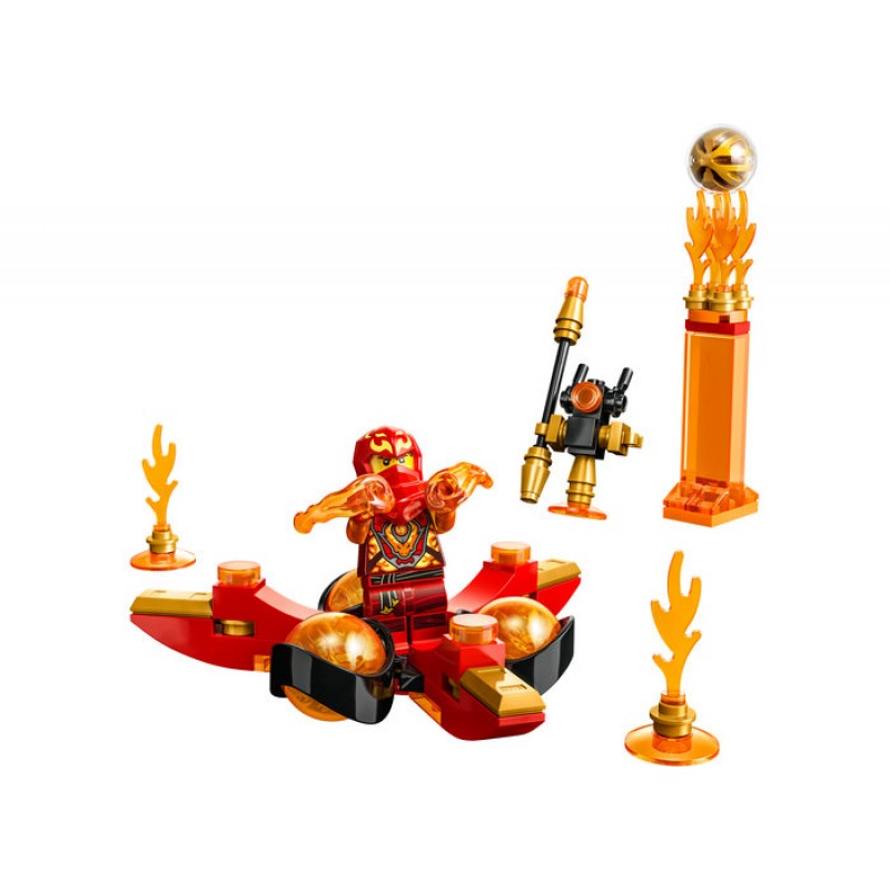 Rotirea Spinjitzu al lui Kai cu puterea dragonului LEGO Ninjago 71777