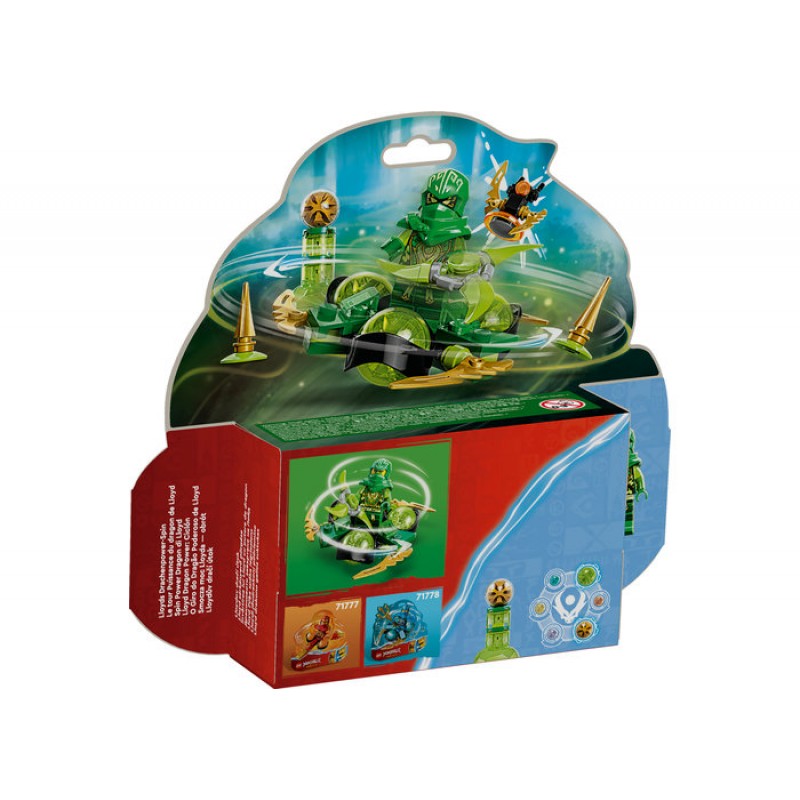 Rotirea Spinjitzu al lui Lloyd cu puterea dragonului LEGO Ninjago 71779