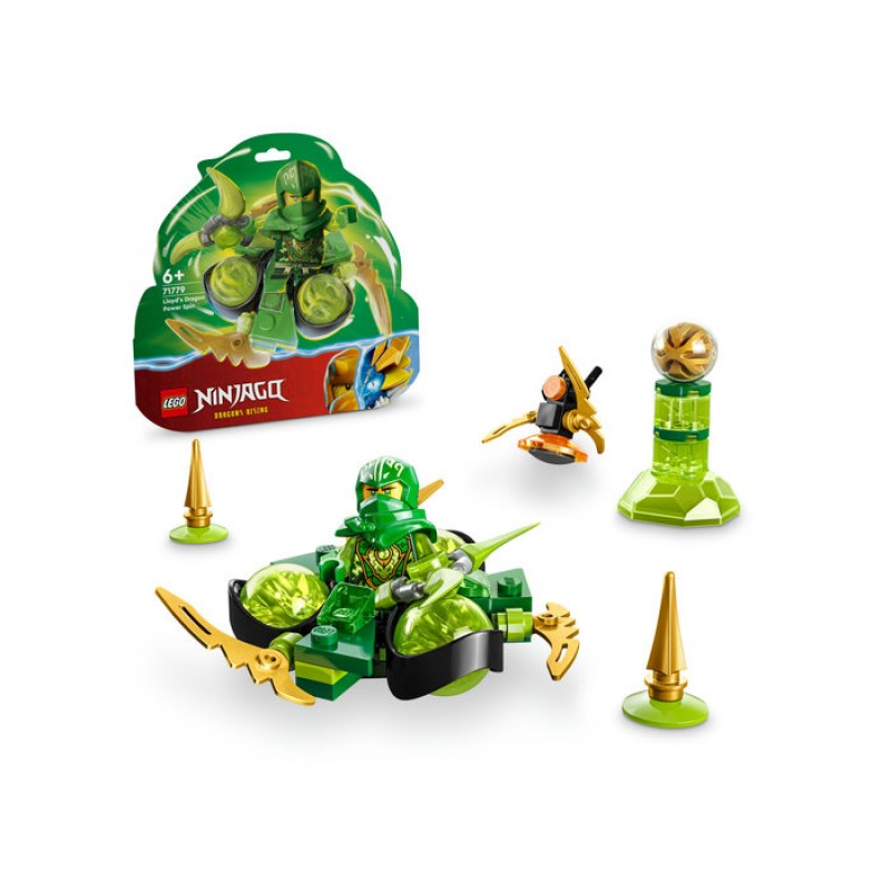 Rotirea Spinjitzu al lui Lloyd cu puterea dragonului LEGO Ninjago 71779