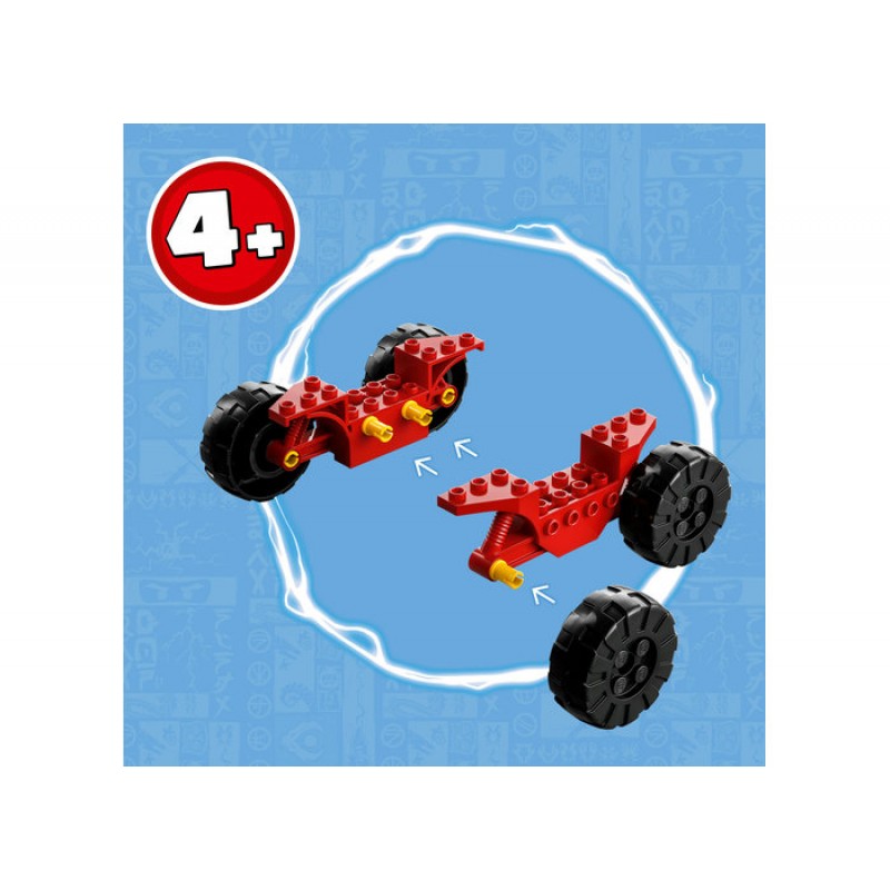 Masina lui Kai si motocicleta lui Ras LEGO Ninjago 71789