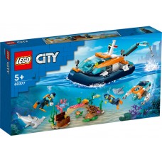 Barca pentru scufundari LEGO City 60377