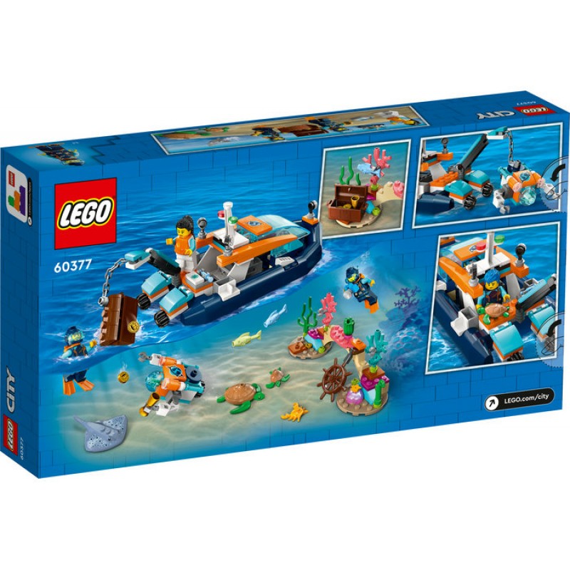 Barca pentru scufundari LEGO City 60377