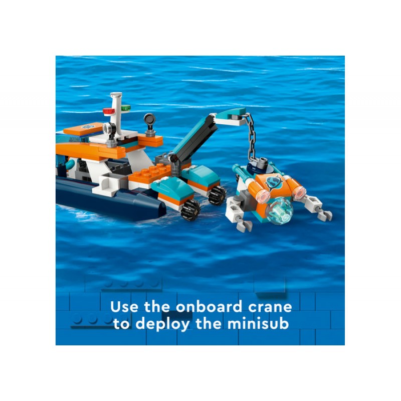 Barca pentru scufundari LEGO City 60377