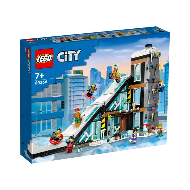 Centru de ski si escalada LEGO City 60366