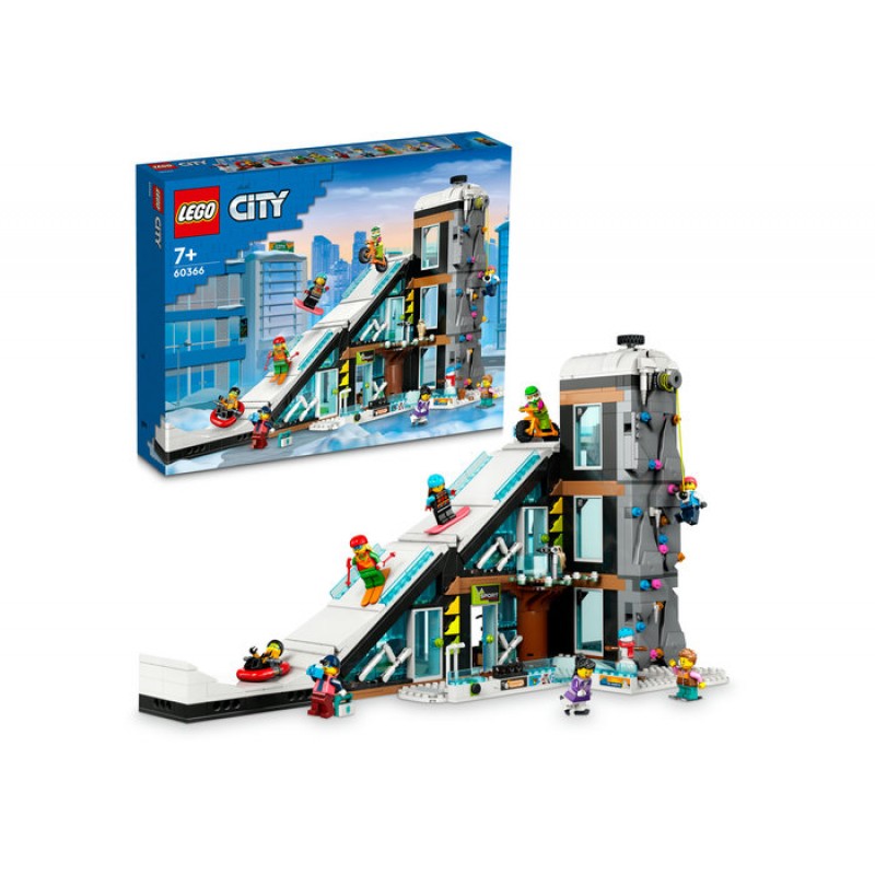 Centru de ski si escalada LEGO City 60366