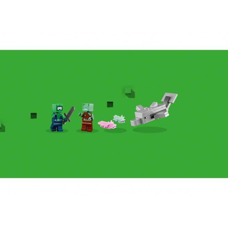 Casa Axolotl LEGO Minecraft 21247