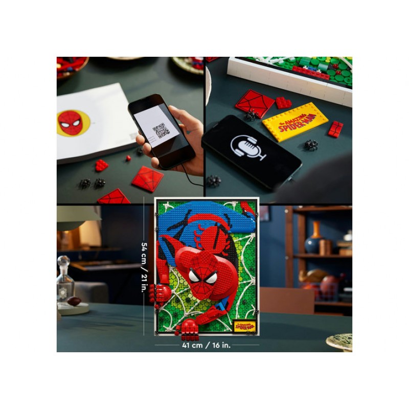 Uimitorul Spider Man LEGO Art 31209