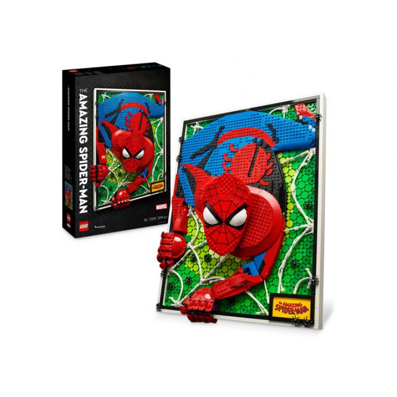 Uimitorul Spider Man LEGO Art 31209