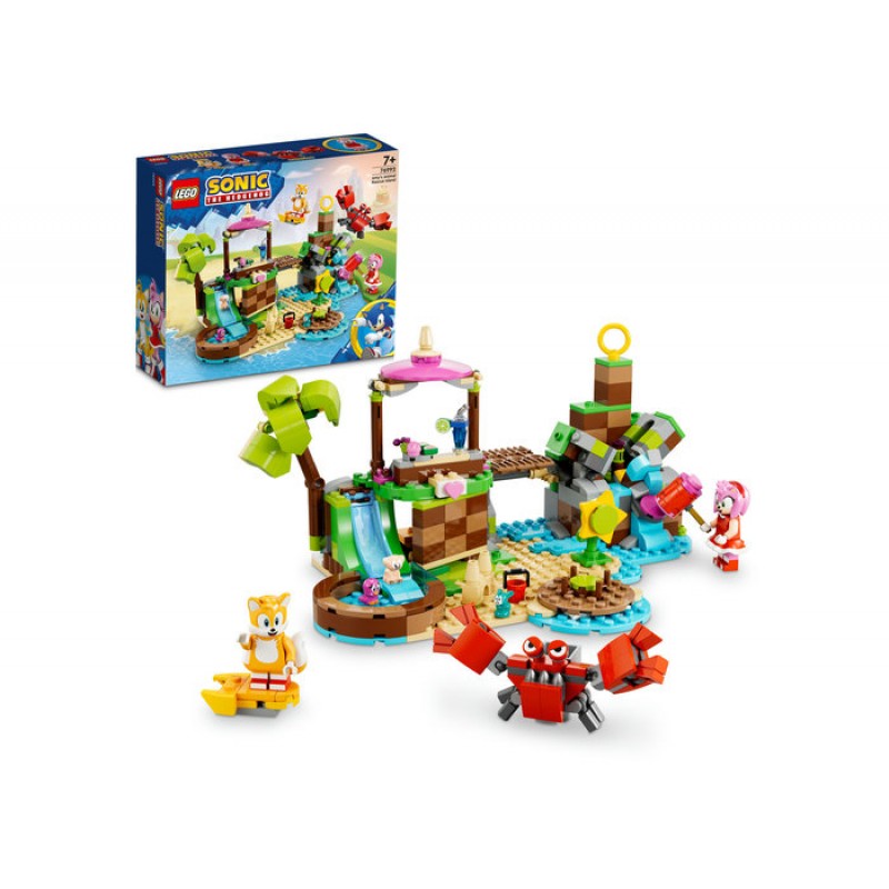 Insula lui Amy pentru salvarea animalelor LEGO Sonic the Hedgehog 76992