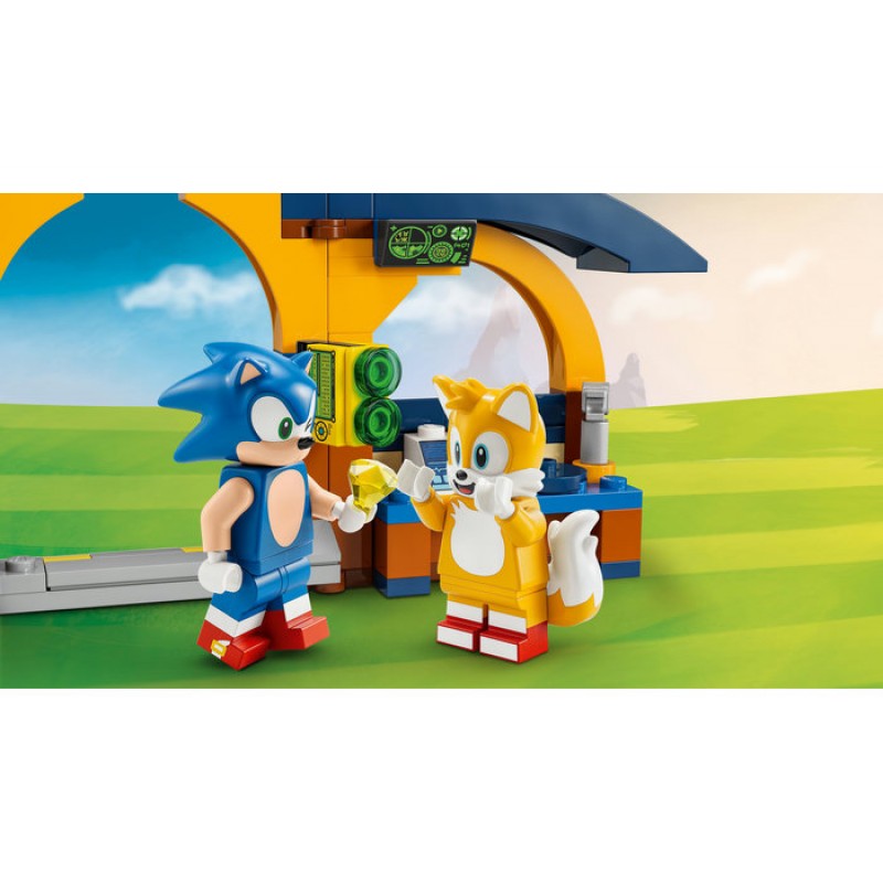 Atelierul lui Tails si avion Tornado LEGO Sonic the Hedgehog 76991