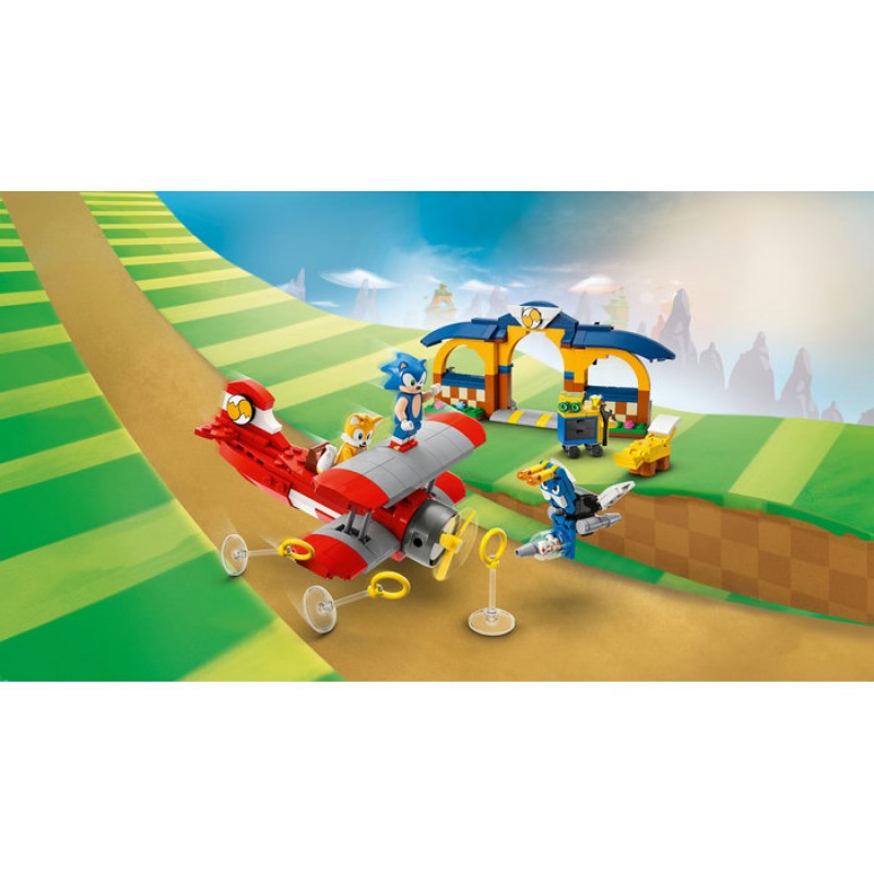 Atelierul lui Tails si avion Tornado LEGO Sonic the Hedgehog 76991