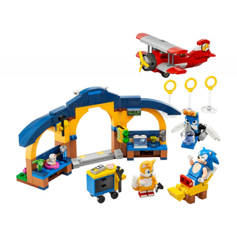 Atelierul lui Tails si avion Tornado LEGO Sonic the Hedgehog 76991
