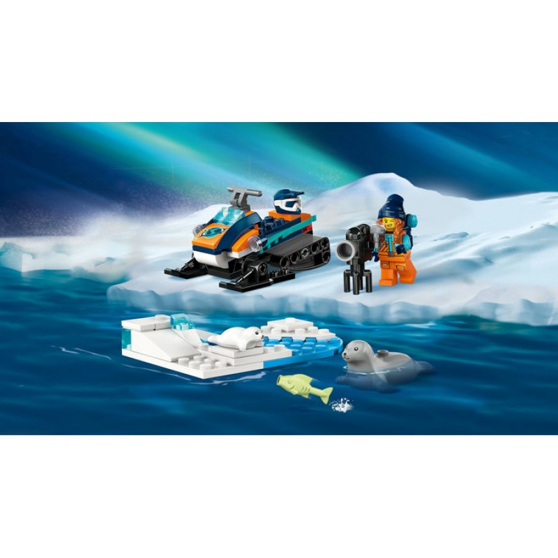 Snowmobil pentru explorari arctice LEGO City 60376