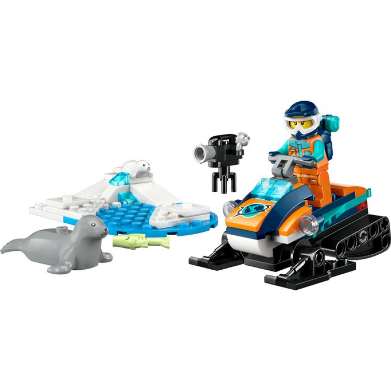 Snowmobil pentru explorari arctice LEGO City 60376