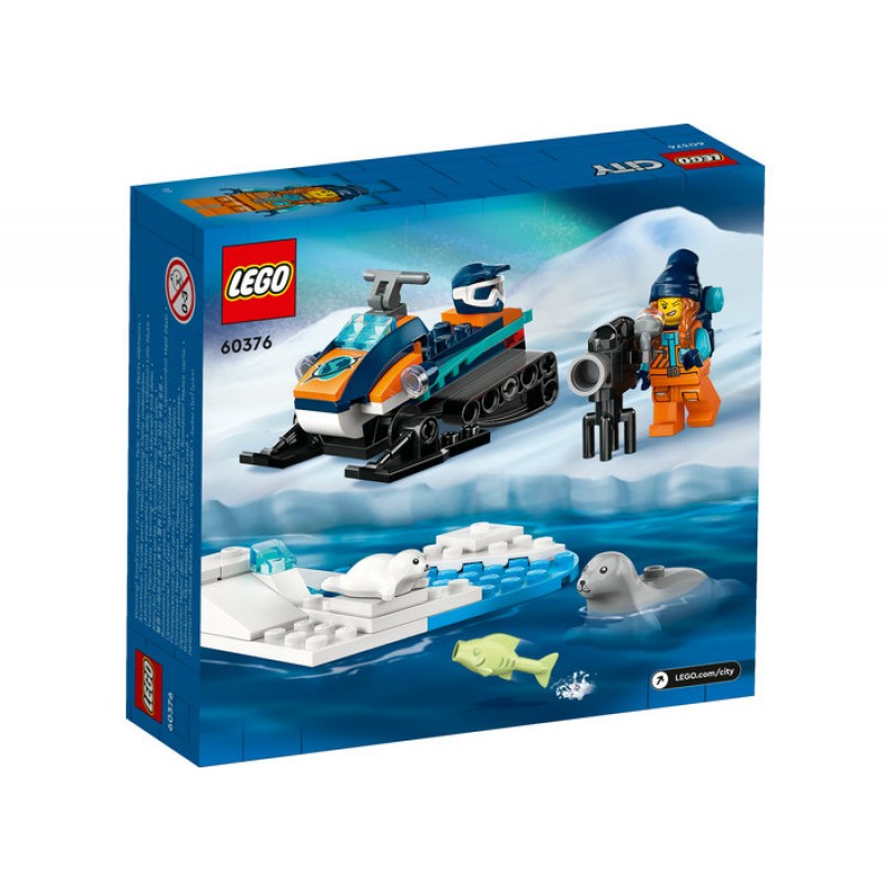 Snowmobil pentru explorari arctice LEGO City 60376