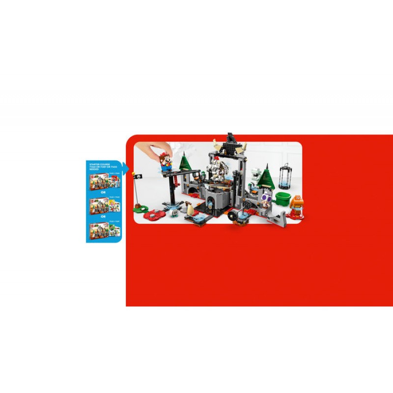 Set de extindere Batalia lui Dry Bowser de la castel LEGO Super Mario 71423