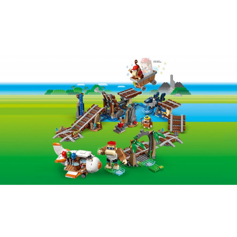 Set de extindere Plimbarea cu vagonetul LEGO Super Mario 71425