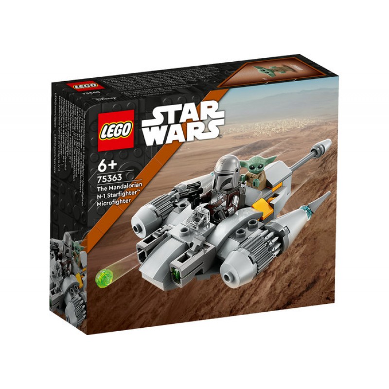 Micronava de lupta Starfighter N 1 a Mandalorianului LEGO Star Wars 75363