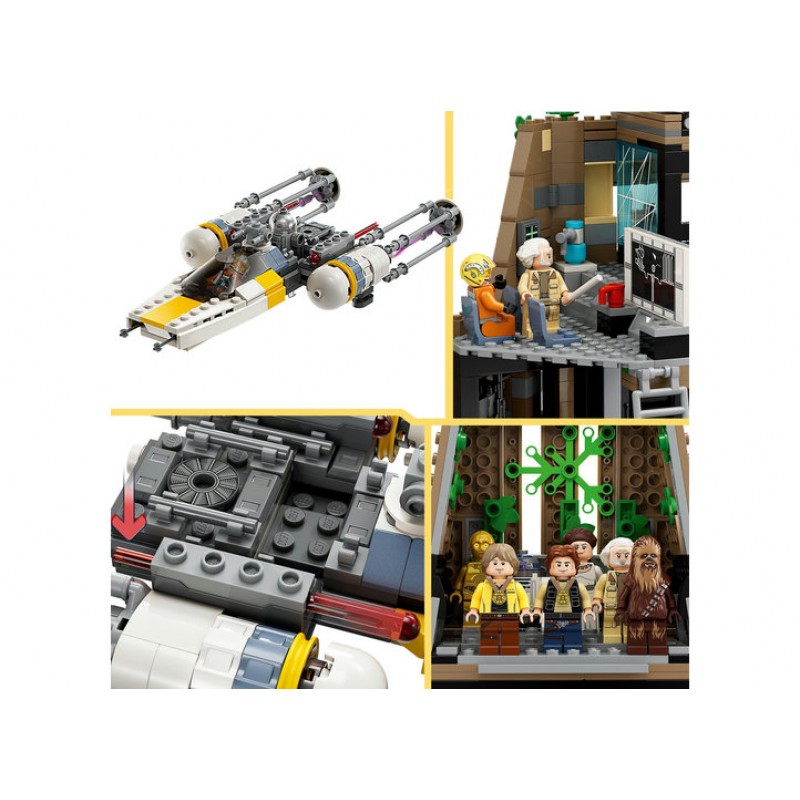 Baza rebela de pe Yavin 4 LEGO Star Wars 75365
