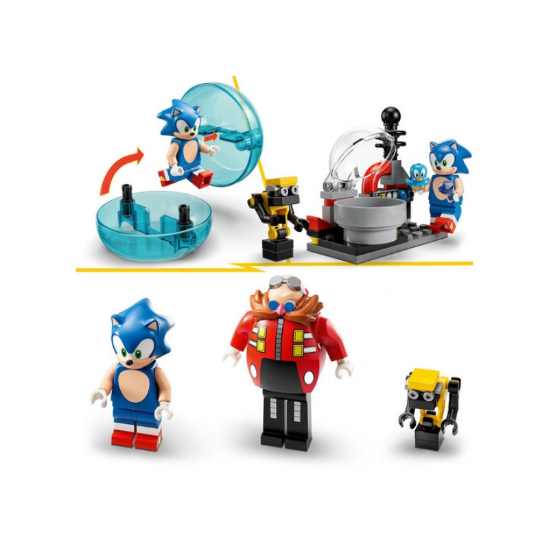 Sonic vs Robotul Death Egg al Dr Eggman LEGO Sonic the Hedgehog 76993