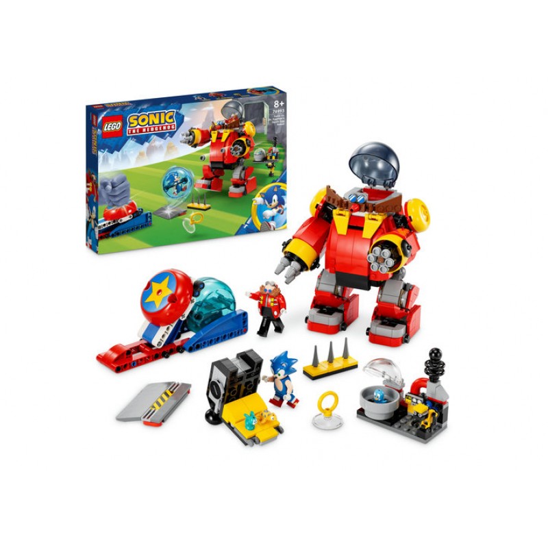 Sonic vs Robotul Death Egg al Dr Eggman LEGO Sonic the Hedgehog 76993