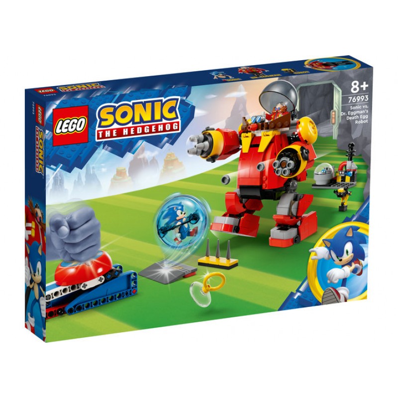 Sonic vs Robotul Death Egg al Dr Eggman LEGO Sonic the Hedgehog 76993