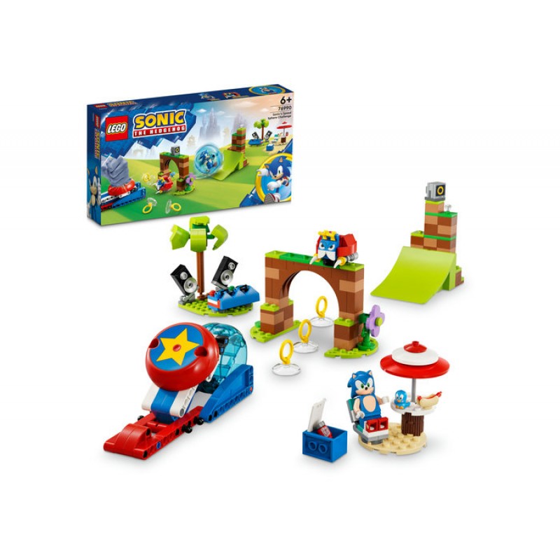 Provocarea cu sfera de viteza a lui Sonic LEGO Sonic the Hedgehog 76990
