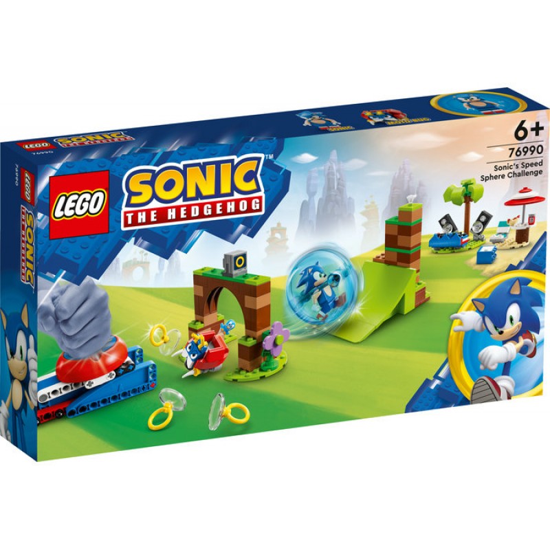 Provocarea cu sfera de viteza a lui Sonic LEGO Sonic the Hedgehog 76990