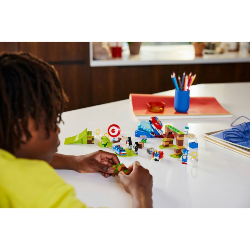 Provocarea cu sfera de viteza a lui Sonic LEGO Sonic the Hedgehog 76990